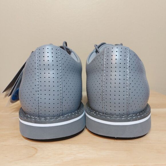G/Fore Gallivanter Perforated Leather Golf Shoes Grey GMF00007 Men's Size 11.5 - Picture 5 of 7
